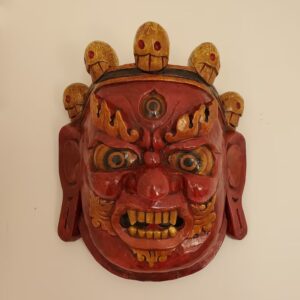 Wooden Bhairab Mask