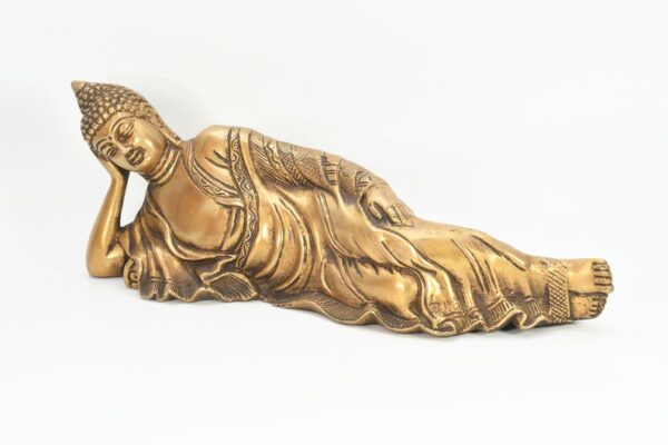 Bronze Sleeping Buddha Statue